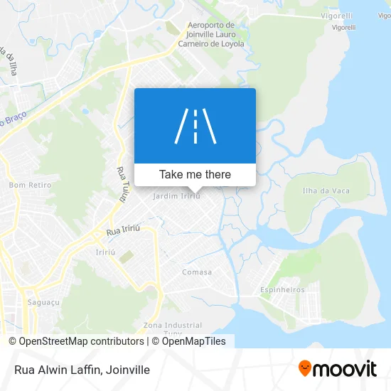 Rua Alwin Laffin map