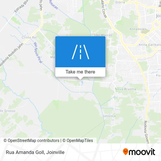 Rua Amanda Goll map