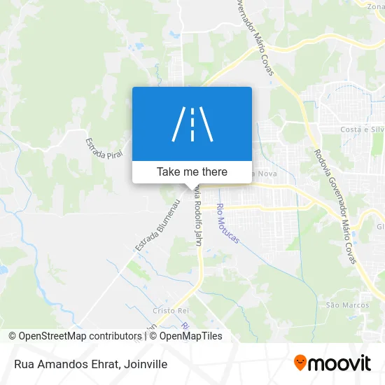 Rua Amandos Ehrat map