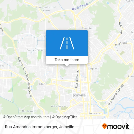 Rua Amandus Immetzberger map