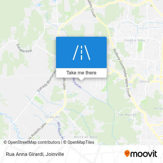Rua Anna Girardi map