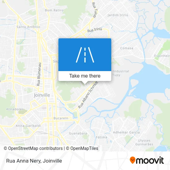 Rua Anna Nery map