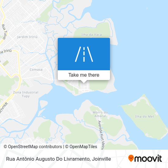 Rua Antônio Augusto Do Livramento map
