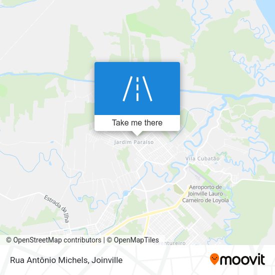 Rua Antônio Michels map