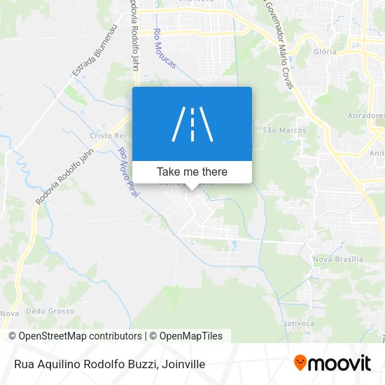 Rua Aquilino Rodolfo Buzzi map