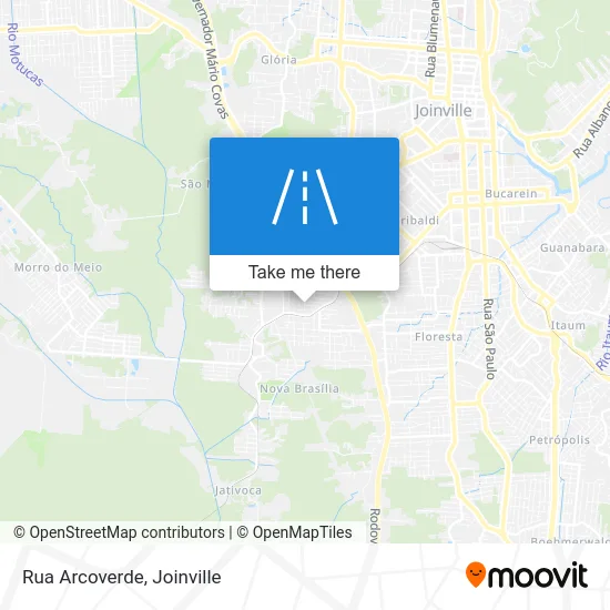 Rua Arcoverde map