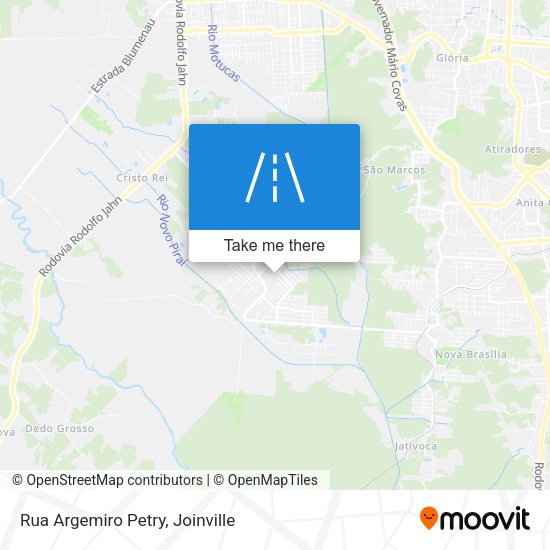 Rua Argemiro Petry map