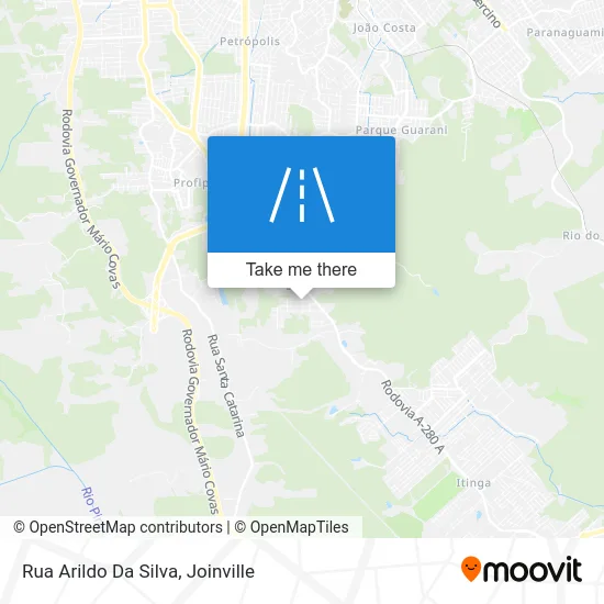 Rua Arildo Da Silva map
