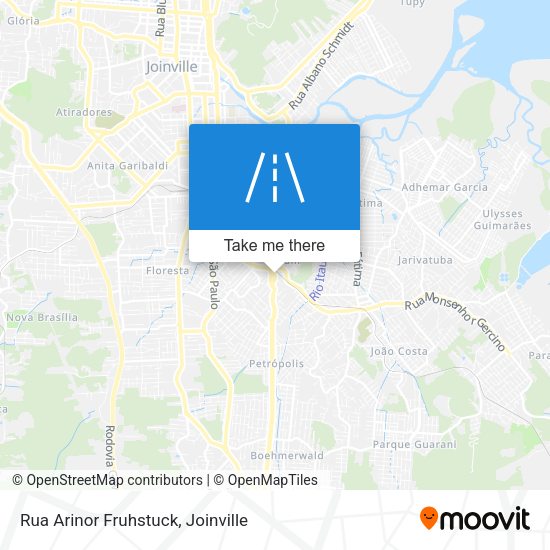Rua Arinor Fruhstuck map