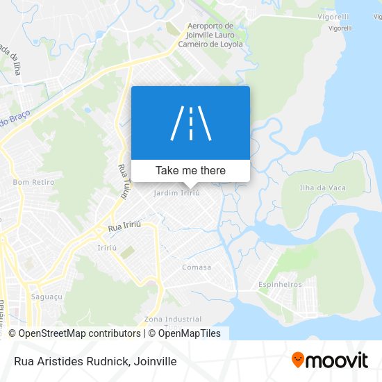 Rua Aristides Rudnick map