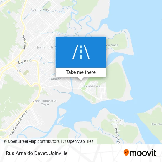 Rua Arnaldo Davet map