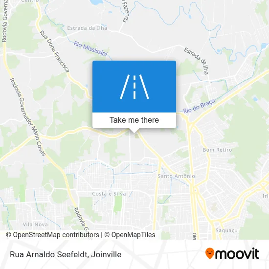 Rua Arnaldo Seefeldt map