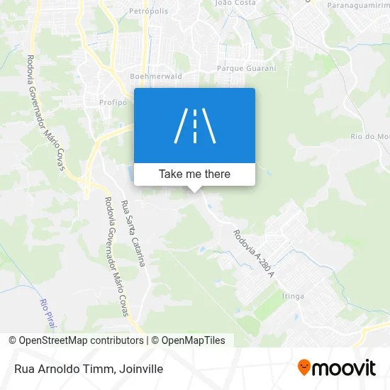 Rua Arnoldo Timm map
