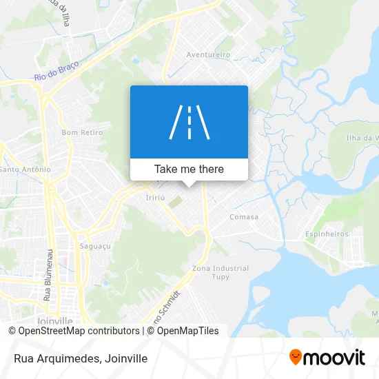 Rua Arquimedes map