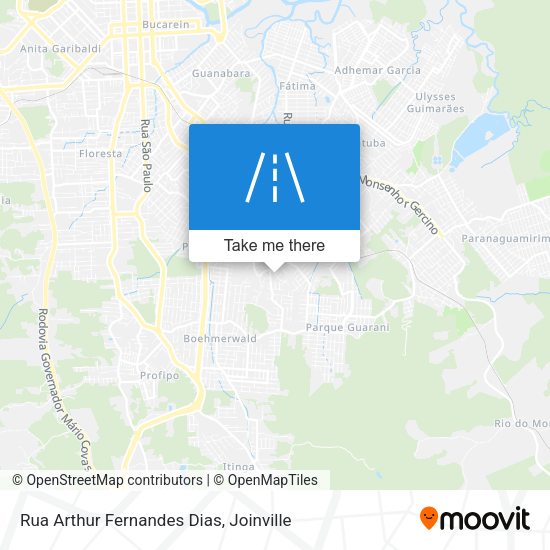 Rua Arthur Fernandes Dias map