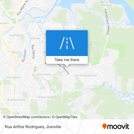 Rua Arthur Rodrigues map