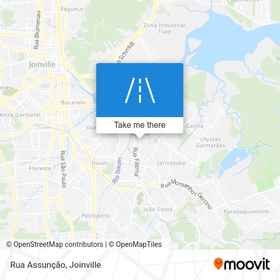 Rua Assunção map
