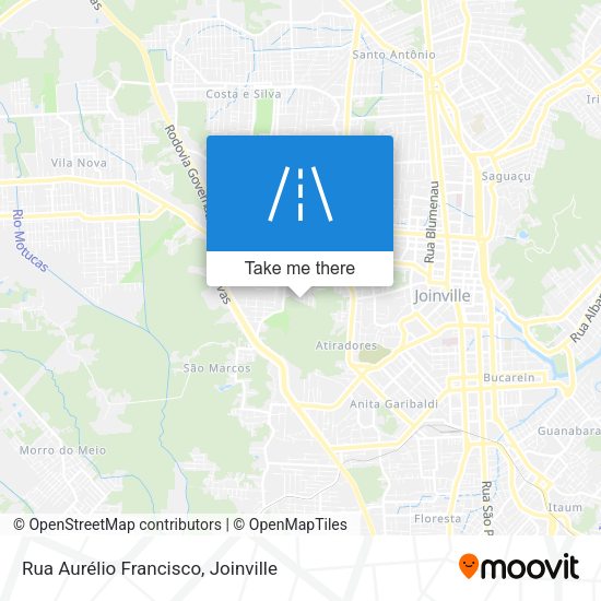 Rua Aurélio Francisco map