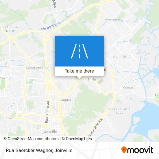 Rua Baercker Wagner map