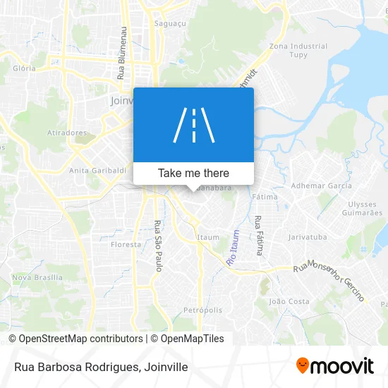 Rua Barbosa Rodrigues map