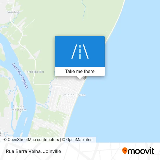 Rua Barra Velha map