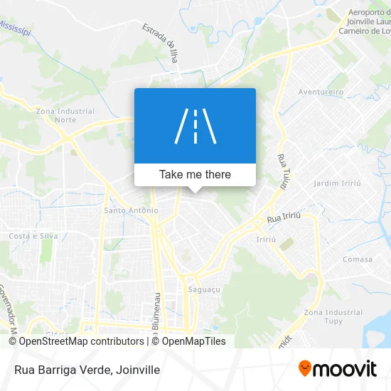 Rua Barriga Verde map