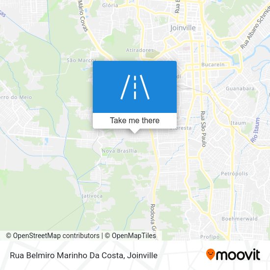 Rua Belmiro Marinho Da Costa map