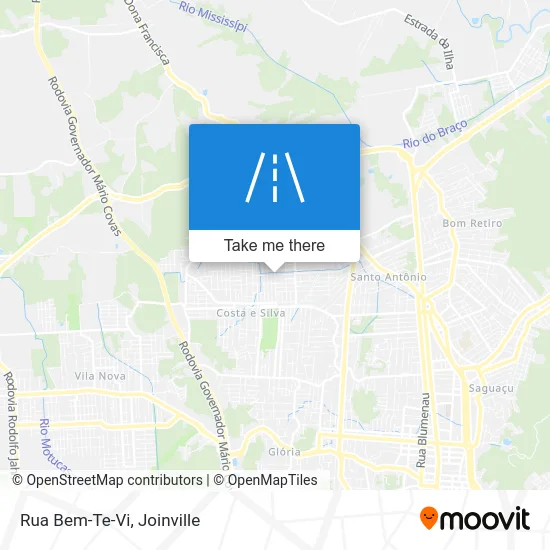 Rua Bem-Te-Vi map