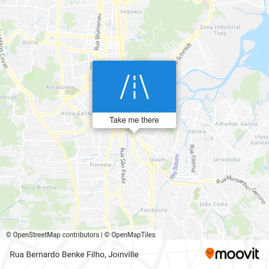 Rua Bernardo Benke Filho map