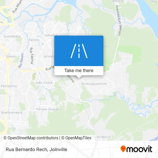 Rua Bernardo Rech map