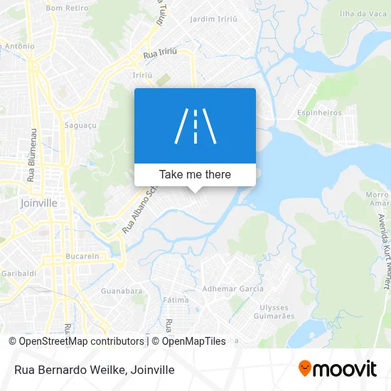 Rua Bernardo Weilke map