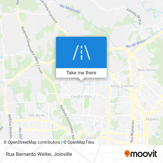 Rua Bernardo Welter map