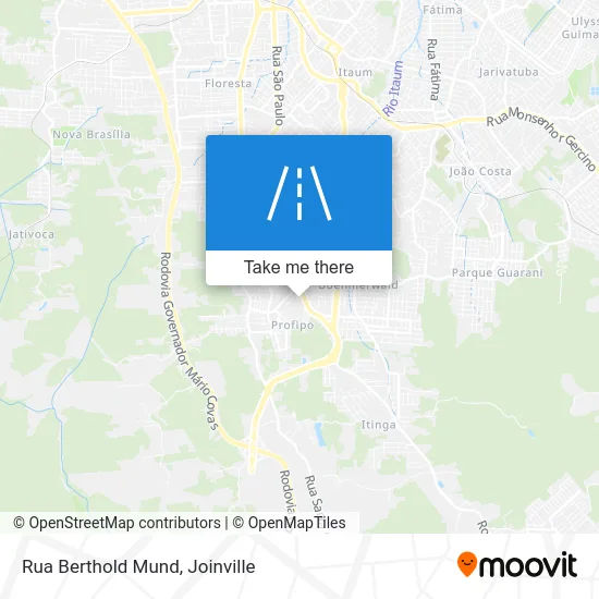 Rua Berthold Mund map