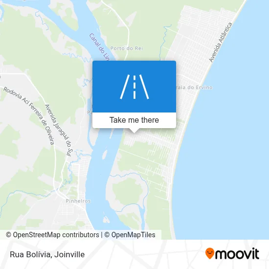 Rua Bolívia map