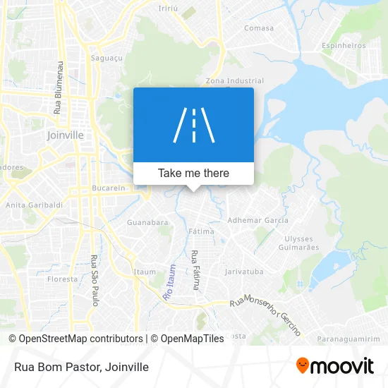 Rua Bom Pastor map