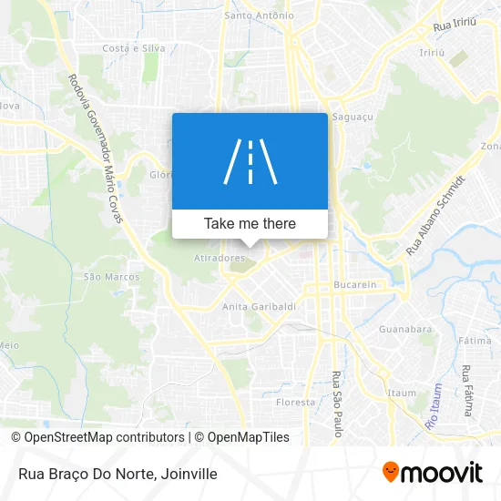 Rua Braço Do Norte map