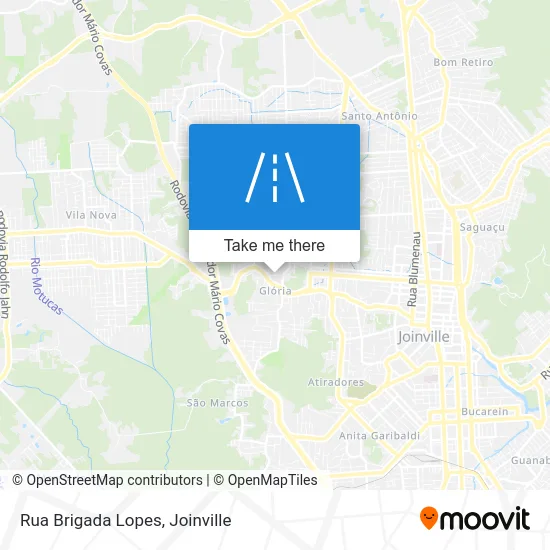 Rua Brigada Lopes map