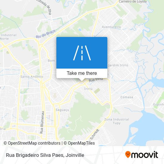 Rua Brigadeiro Silva Paes map