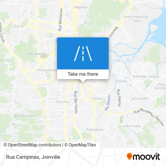 Rua Campinas map