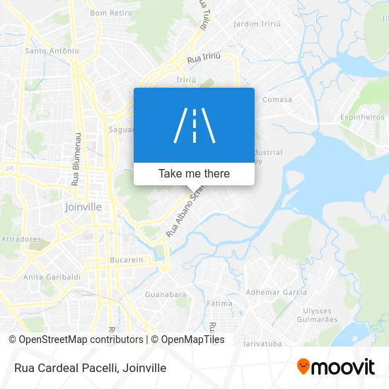 Rua Cardeal Pacelli map