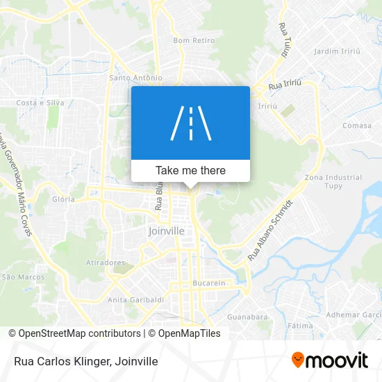 Rua Carlos Klinger map