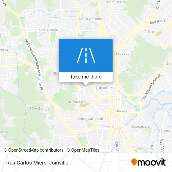 Rua Carlos Miers map