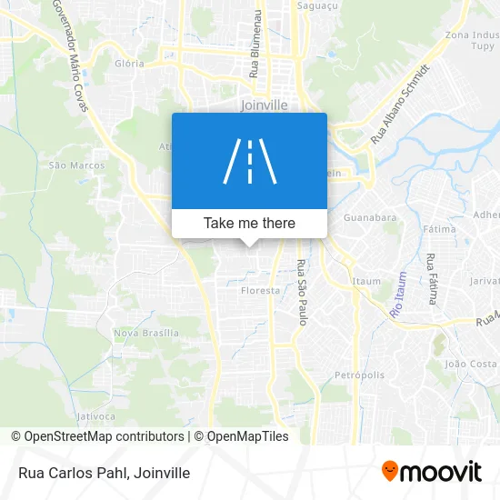 Rua Carlos Pahl map