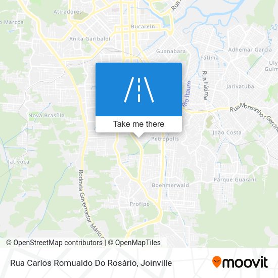 Rua Carlos Romualdo Do Rosário map
