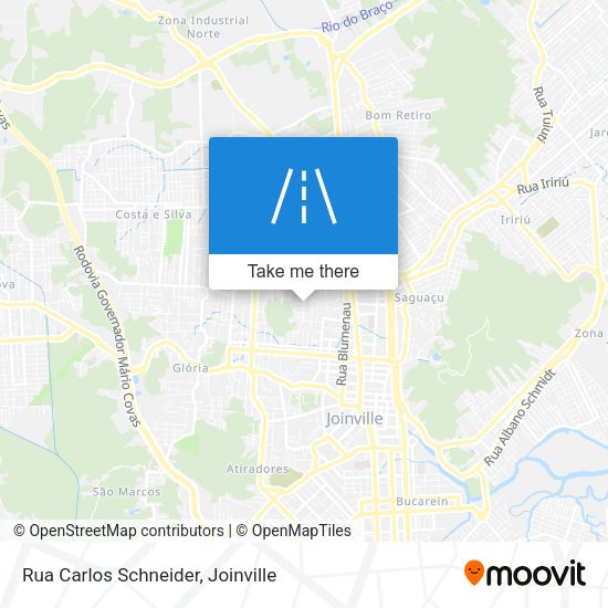 Rua Carlos Schneider map