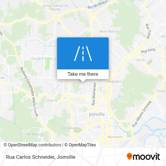 Rua Carlos Schneider map