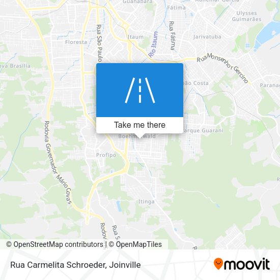 Rua Carmelita Schroeder map