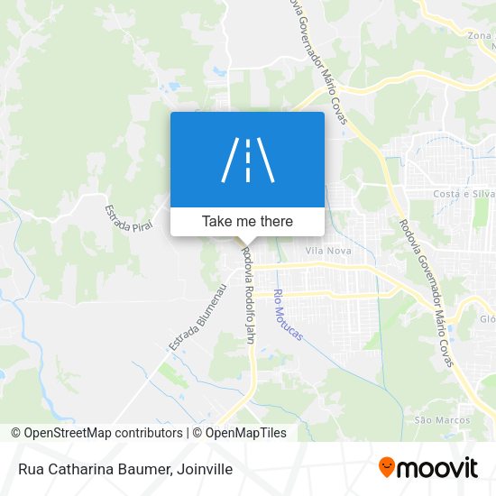 Rua Catharina Baumer map