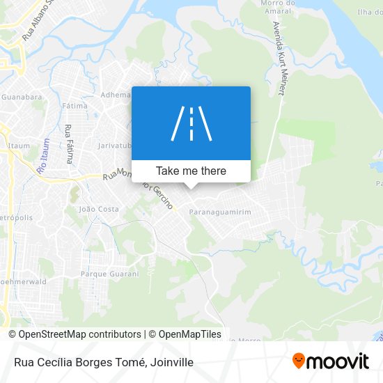 Rua Cecília Borges Tomé map