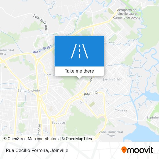 Rua Cecílio Ferreira map